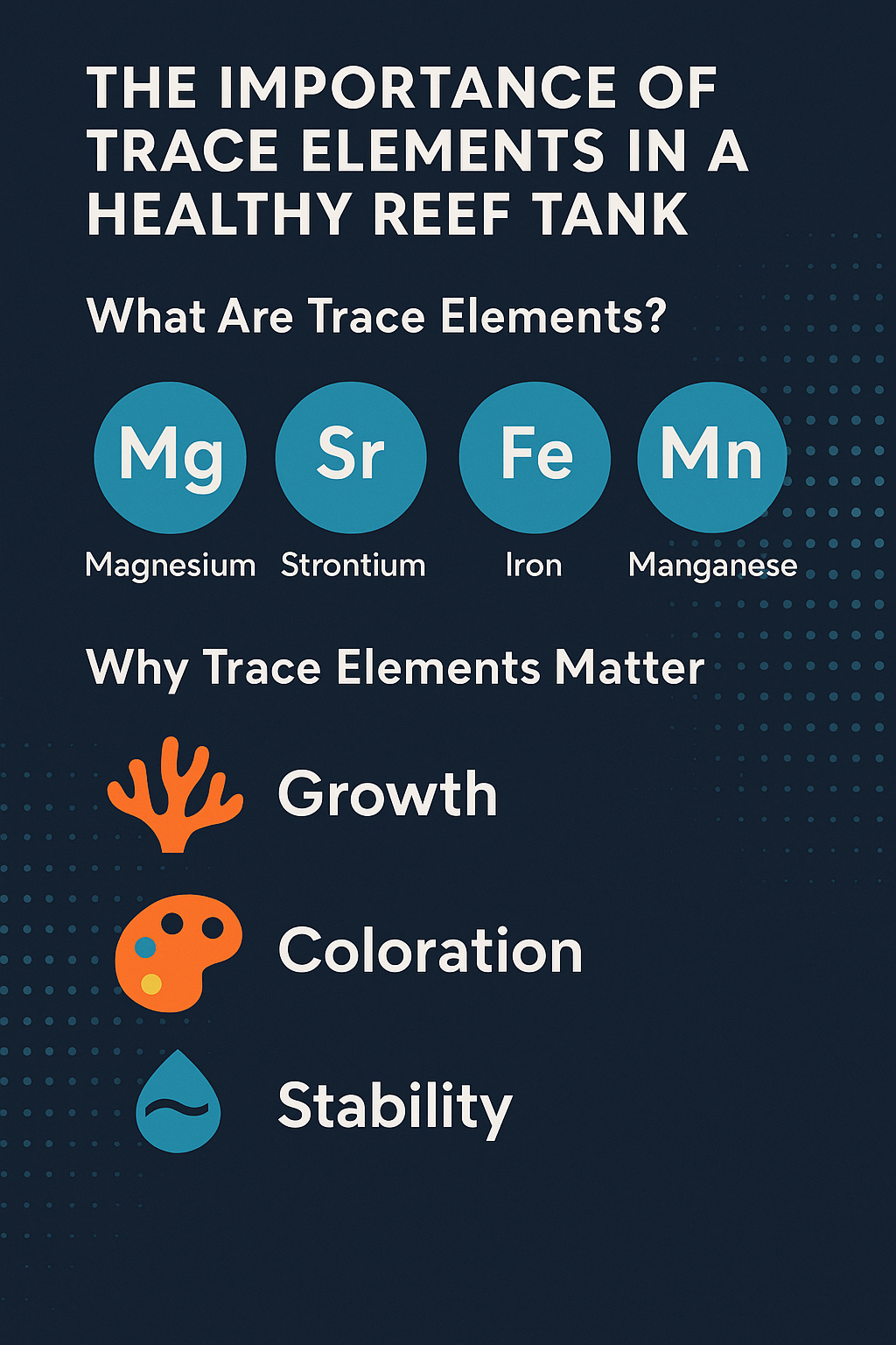⚗️ The Importance of Trace Elements in a Healthy Reef Tank