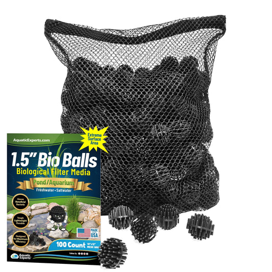 Bio Balls Filter Media - 1.5 Inch Large Bio Ball for Pond Filter - Perfect Bio Balls for Pond Filter Media – Made in The USA coral frag – live coral frag | Gem State Corals