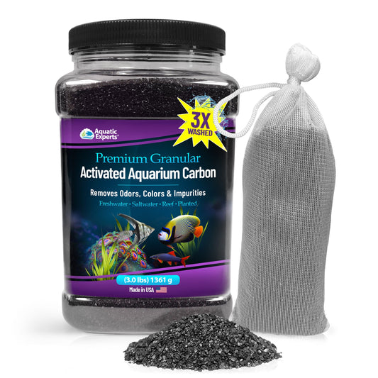 Premium Activated Carbon - Aquarium Filter Charcoal Media - Removes Water Odors & Discoloration coral frag – live coral frag | Gem State Corals