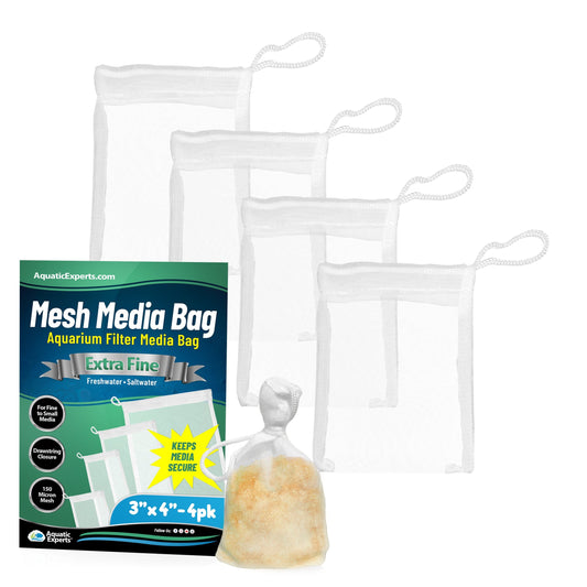 Aquatic Experts Aquatic Experts Aquarium Filter Bag - Extra Fine Mesh Media Bags - Ideal for Efficient Aquarium Filtration coral frag – live coral frag | Gem State Corals