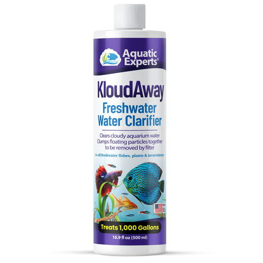 KloudAway Freshwater Aquarium Water Clarifier - 500ml Cloudy Water Treatment for Fish Tanks - Made in USA coral frag – live coral frag | Gem State Corals