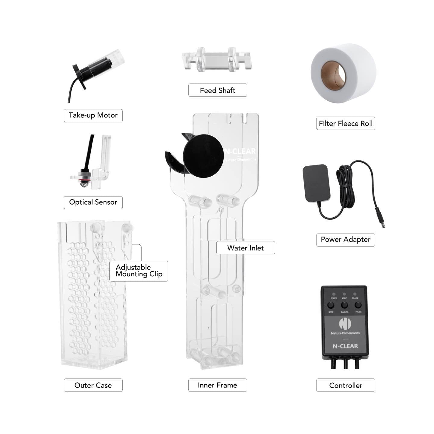 N-Clear Nano Fleece Roller Filter